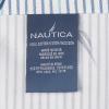 imageNautica  Twin XL Sheets Cotton Percale Bedding Set Fully Elasticized Ideal Dorm Essentials Audley Stripe Blue Twin XLAudley Stripe Blue