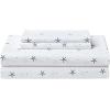 imageNautica  Twin XL Sheets Cotton Percale Bedding Set Fully Elasticized Ideal Dorm Essentials Audley Stripe Blue Twin XLStar Spangled Coastal NavyRed