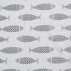imageNautica  Twin XL Sheets Cotton Percale Bedding Set Fully Elasticized Ideal Dorm Essentials Audley Stripe Blue Twin XLWoodblock Fish Grey
