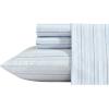imageNautica  Twin XL Sheets Premium Cotton Percale Bedding Set Striped Bedding Set OekoTex Certified Beaux Stripe Blue Twin XLAnchor Lines Blue