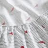imageNautica  Twin XL Sheets Premium Cotton Percale Bedding Set Striped Bedding Set OekoTex Certified Beaux Stripe Blue Twin XLAudley Stripe Red