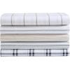 imageNautica  Twin XL Sheets Premium Cotton Percale Bedding Set Striped Bedding Set OekoTex Certified Beaux Stripe Blue Twin XLColeridge Stripe Green