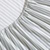 imageNautica  Twin XL Sheets Premium Cotton Percale Bedding Set Striped Bedding Set OekoTex Certified Beaux Stripe Blue Twin XLColeridge Stripe Green