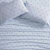 imageNautica  Twin XL Sheets Premium Cotton Percale Bedding Set Striped Bedding Set OekoTex Certified Beaux Stripe Blue Twin XLLobster Walk RedBlue