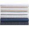 imageNautica  Twin XL Sheets Premium Cotton Percale Bedding Set Striped Bedding Set OekoTex Certified Beaux Stripe Blue Twin XLMerrick Stripe Beige