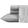 imageNautica  Twin XL Sheets Premium Cotton Percale Bedding Set Striped Bedding Set OekoTex Certified Beaux Stripe Blue Twin XLMichael Plaid Grey