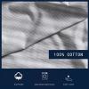 imageNautica  Twin XL Sheets Premium Cotton Percale Bedding Set Striped Bedding Set OekoTex Certified Beaux Stripe Blue Twin XLMichael Plaid Grey