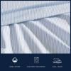 imageNautica  Twin XL Sheets Premium Cotton Percale Bedding Set Striped Bedding Set OekoTex Certified Beaux Stripe Blue Twin XLPenny Pinstripe Blue