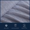 imageNautica  Twin XL Sheets Premium Cotton Percale Bedding Set Striped Bedding Set OekoTex Certified Beaux Stripe Blue Twin XLPenny Pinstripe Red