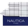 imageNautica  Twin XL Sheets Premium Cotton Percale Bedding Set Striped Bedding Set OekoTex Certified Beaux Stripe Blue Twin XLPlot BlackWhite