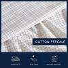 imageNautica  Twin XL Sheets Premium Cotton Percale Bedding Set Striped Bedding Set OekoTex Certified Beaux Stripe Blue Twin XLRichmond Stripe Blue