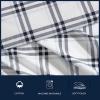 imageNautica  Twin XL Sheets Premium Cotton Percale Bedding Set Striped Bedding Set OekoTex Certified Beaux Stripe Blue Twin XLRyan Cove Plaid Navy