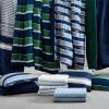 imageNautica  TwinTwin XL Bed Set Reversible Comforter with Matching Shams Bed Sheets and Laundry Bag Dorm Essentials Captains BlueGreenBellecastle Bay PineNavy