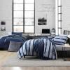 imageNautica  TwinTwin XL Bed Set Reversible Comforter with Matching Shams Bed Sheets and Laundry Bag Dorm Essentials Captains BlueGreenCaptains BlueGreen