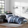 imageNautica  TwinTwin XL Bed Set Reversible Comforter with Matching Shams Bed Sheets and Laundry Bag Dorm Essentials Captains BlueGreenColton Blue