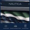imageNautica  TwinTwin XL Bed Set Reversible Comforter with Matching Shams Bed Sheets and Laundry Bag Dorm Essentials Captains BlueGreenElliot Blue