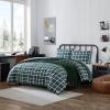 imageNautica  TwinTwin XL Bed Set Reversible Comforter with Matching Shams Bed Sheets and Laundry Bag Dorm Essentials Captains BlueGreenNorthsail Plaid Navy