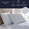imageNautica  TwinTwin XL Bed Set Reversible Comforter with Matching Shams Bed Sheets and Laundry Bag Dorm Essentials Captains BlueGreenWindsor Blue