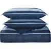 imageNautica  TwinTwin XL Comforter Set Reversible Cotton Bedding with Matching Sham Medium Weight for Year Round Use Dorm Essentials OekoTex Certified Longpoint BlueTwinTwin XL