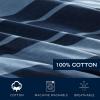 imageNautica  TwinTwin XL Comforter Set Reversible Cotton Bedding with Matching Sham Medium Weight for Year Round Use Dorm Essentials OekoTex Certified Longpoint BlueTwinTwin XL