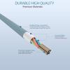 imageNautica C65 Charging Cable USB A to Lightning Cable for UltraFast Charging Durable Braided Design 12W 480 MbpsBlue