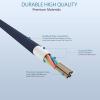 imageNautica C65 Charging Cable USB A to Lightning Cable for UltraFast Charging Durable Braided Design 12W 480 MbpsNavy