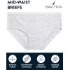imageNautica Girls Underwear Briefs  10 Pack Comfort Stretch MidWaist Breathable Cotton Underwear Panties for Girls Sizes412Pink FrostWhitePale PeachLight Bleach HeatherGrey Heather
