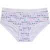 imageNautica Girls Underwear Briefs  10 Pack Comfort Stretch MidWaist Breathable Cotton Underwear Panties for Girls Sizes412StripePinkStonewashWhite Print Logo