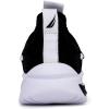 imageNautica Kids Athletic SlipOn Sneakers  Comfortable Bungee Running Shoes for Boys and Girls  Stylish and Supportive Footwear for Active Kids Big KidLittle KidToddlerBlack White