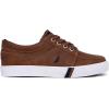 imageNautica Kids Boys LaceUp Fashion Sneakers LowTop Dress Shoes for Youth  Big KidLittle KidTanchestnut