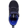 imageNautica Kids Fashion Sneaker Athletic Running Shoe with One Strap Boys  GirlsToddlerLittle KidBlack Mesh Cobalt