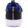 imageNautica Kids Fashion Sneaker Athletic Running Shoe with One Strap Boys  GirlsToddlerLittle KidBlack Mesh Cobalt