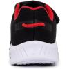 imageNautica Kids Fashion Sneaker Athletic Running Shoe with One Strap Boys  GirlsToddlerLittle KidDahnertsblack Red