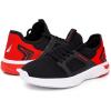 imageNautica Kids LaceUp Sneakers  Comfortable Running Shoes for Boys and Girls  Little KidBig KidBlack White Redarano