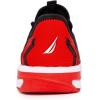 imageNautica Kids LaceUp Sneakers  Comfortable Running Shoes for Boys and Girls  Little KidBig KidBlack White Redarano