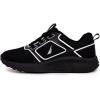 imageNautica Kids LaceUp Sneakers  Comfortable Running Shoes for Boys and Girls  Little KidBig KidBlack Whitekarson