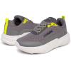 imageNautica Kids LaceUp Sneakers  Comfortable Running Shoes for Boys and Girls  Little KidBig KidGrey Limenigel