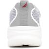 imageNautica Kids LaceUp Sneakers  Comfortable Running Shoes for Boys and Girls  Little KidBig KidGrey White Redmariln