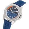 imageNautica Mens Blue Wheat PU Fiber Strap Watch Model NAPTBS401