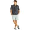 imageNautica Mens Classic Fit Flat Front Stretch Solid Chino 85quot Deck ShortsBay Blue