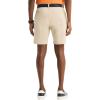 imageNautica Mens Classic Fit Flat Front Stretch Solid Chino 85quot Deck ShortsBeige Stone