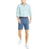 imageNautica Mens Classic Fit Flat Front Stretch Solid Chino 85quot Deck ShortsBlue Indigo