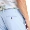 imageNautica Mens Classic Fit Flat Front Stretch Solid Chino 85quot Deck ShortsCerulean Blue
