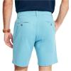 imageNautica Mens Classic Fit Flat Front Stretch Solid Chino 85quot Deck ShortsDelphin Blue