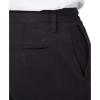 imageNautica Mens Classic Fit Flat Front Stretch Solid Chino Deck PantTrue Black