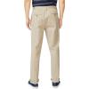 imageNautica Mens Classic Fit Flat Front Stretch Solid Chino Deck PantTrue Khaki