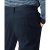 imageNautica Mens Classic Fit Flat Front Stretch Solid Chino Deck PantTrue Navy