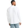 imageNautica Mens Classic Fit LongSleeve Deck PoloBright White