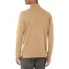 imageNautica Mens Classic Fit LongSleeve Deck PoloCoastal Camel Heather