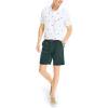 imageNautica Mens Classic Fit Printed Deck PoloBright White